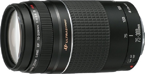 Canon EF 75-300mm f/4-5.6 III USM Black Lens - CeX (UK): - Buy 